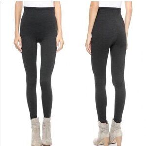 Spanx Gray Ponte Ankle Leggings Size Small EUC